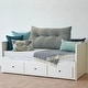 preview thumbnail 32 of 182, WOWMAX Large Reading Wedge Headboard Pillow for Bed Rest Back Support