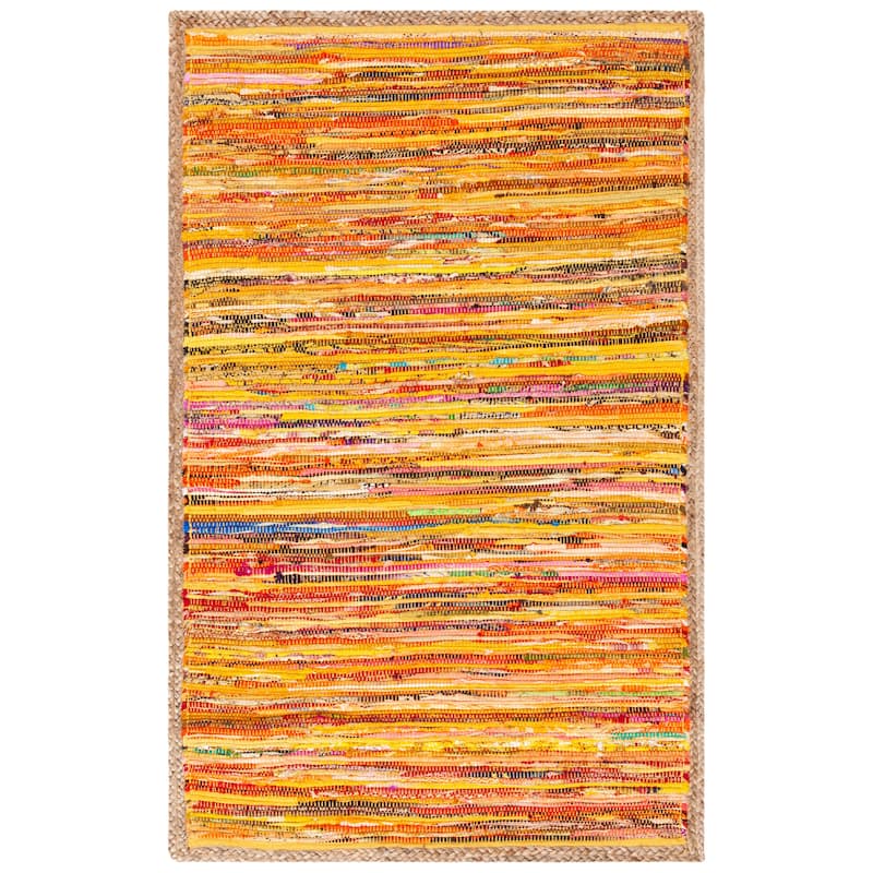 SAFAVIEH Handmade Montauk Ophely Casual Cotton Rug
