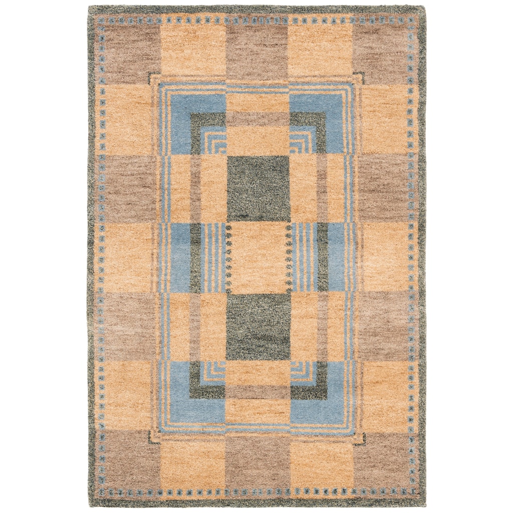 SAFAVIEH Hand-knotted Selaro Damia Modern Wool Rug
