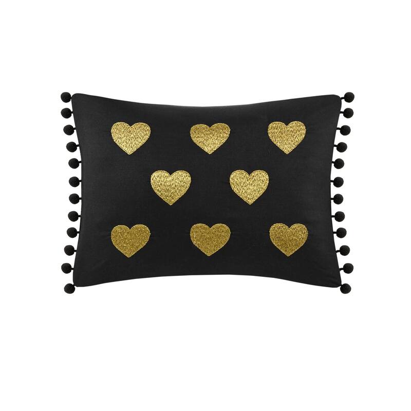 3 PCS Twin/Twin XL Metallic Printed Plush Comforter Set with Throw Pillow