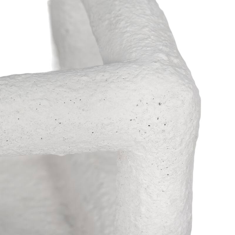 Sagebrook Home Textured Open Square Decorative Object