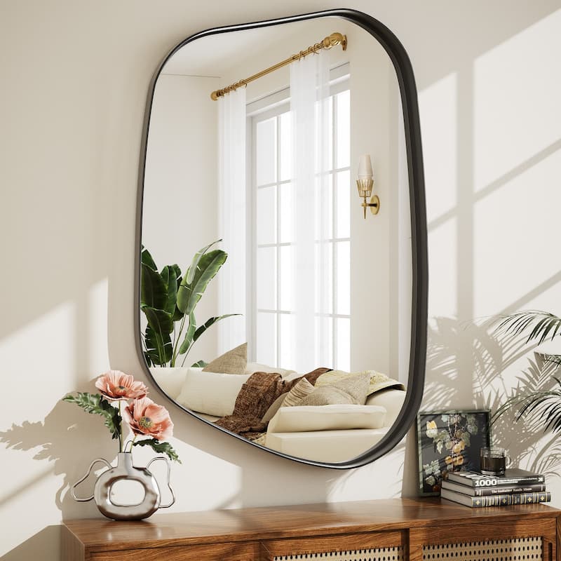 Irregular Bathroom Mirror Mirror Wall Decor