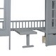 preview thumbnail 38 of 37, Impression & Beautiful Full-Over-Full Bunk Bed with Changeable Table,Elegant Children Bed