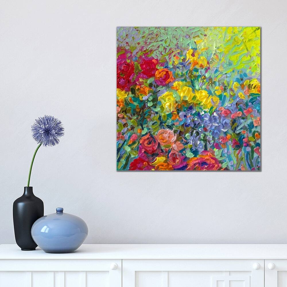 iCanvas "Clay Flowers" by Iris Scott Canvas Print