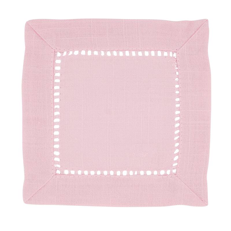 Hemstitched Border Design Napkins (Set of 12)