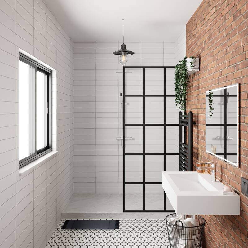 Pyramid Solid Surface Wall-Mounted Bathroom Sink