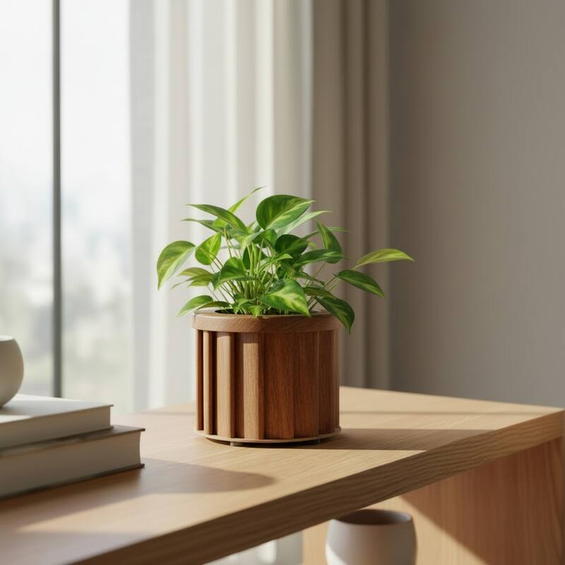 Round Strata Planter SM