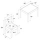 preview thumbnail 18 of 22, Avenue Greene Dreama 3-PC Kiddy Table & Chair Set - N/A