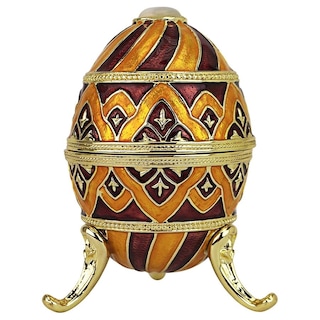 Design Toscano 'Feodorovna' Romanov-style Collectible Hand-painted Enameled Egg