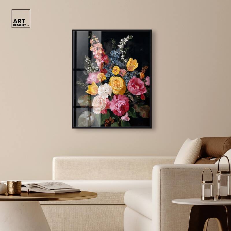 Garden Richness I Shadowbox by Art Remedy