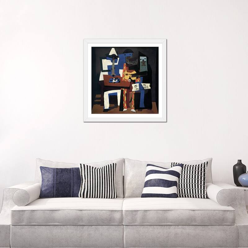 iCanvas "Three Musicians" by Pablo Picasso