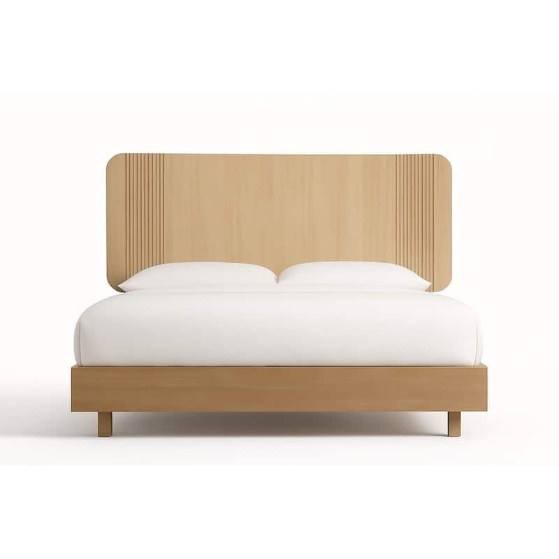 Modrest Jacobson Modern Natural Acacia Bed