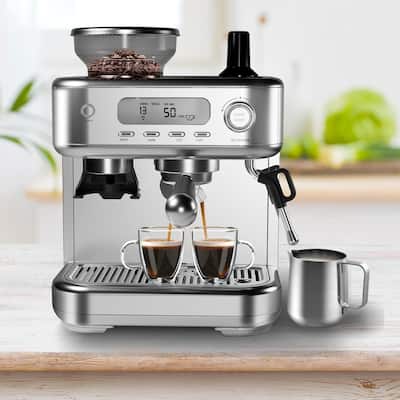 Automatic Espresso Maker, Coffee Machine Latte Cappuccino Macchiato for Home and Kitchen
