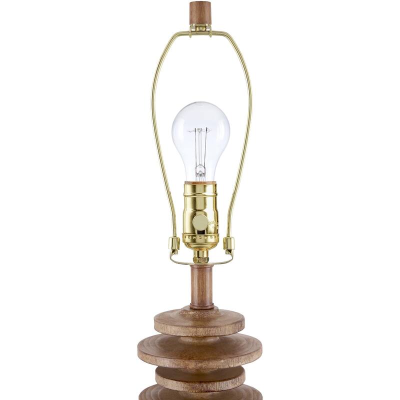 Livabliss Ukwi Traditional Accent Table Lamp - 31"H x 16"W x 16"D