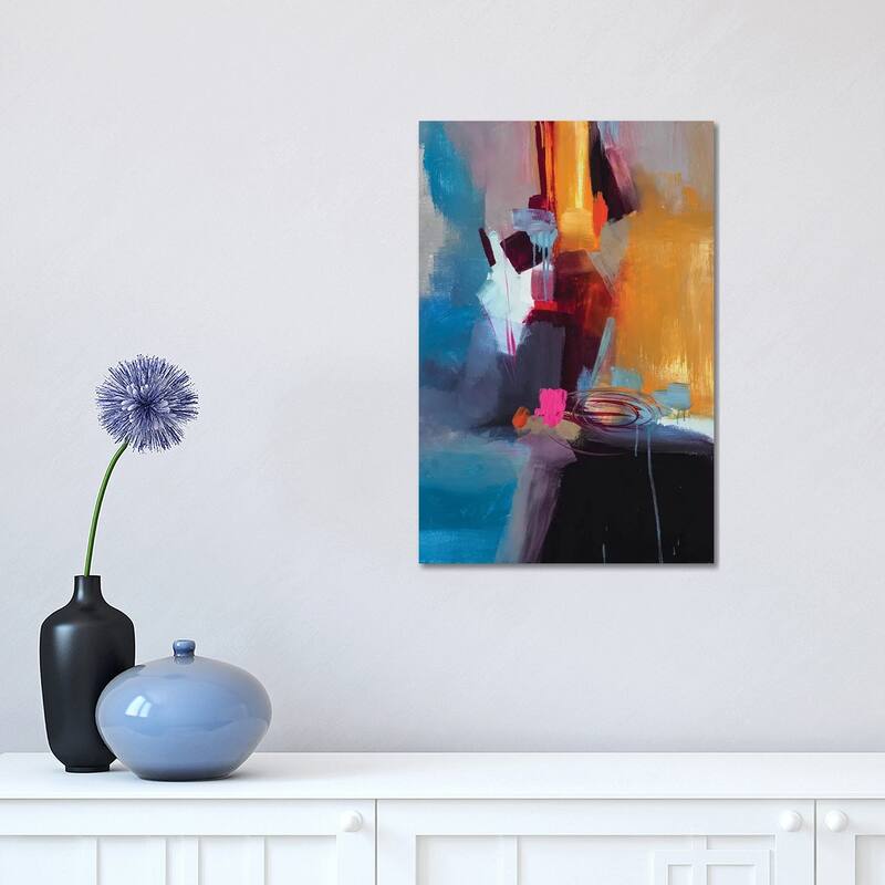 iCanvas "Jazzy Abstract VII" by Jane M. Robinson Canvas Print - 18x12x1.5