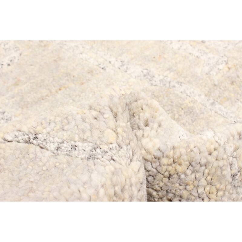 ECARPETGALLERY Hand-knotted Tangier Sage Wool Rug - 5'3 x 7'9