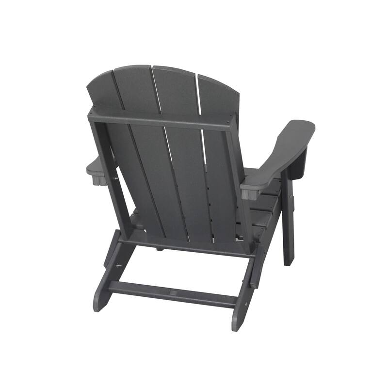 Kamas Outdoor Patio Traditional Adirondack Chair