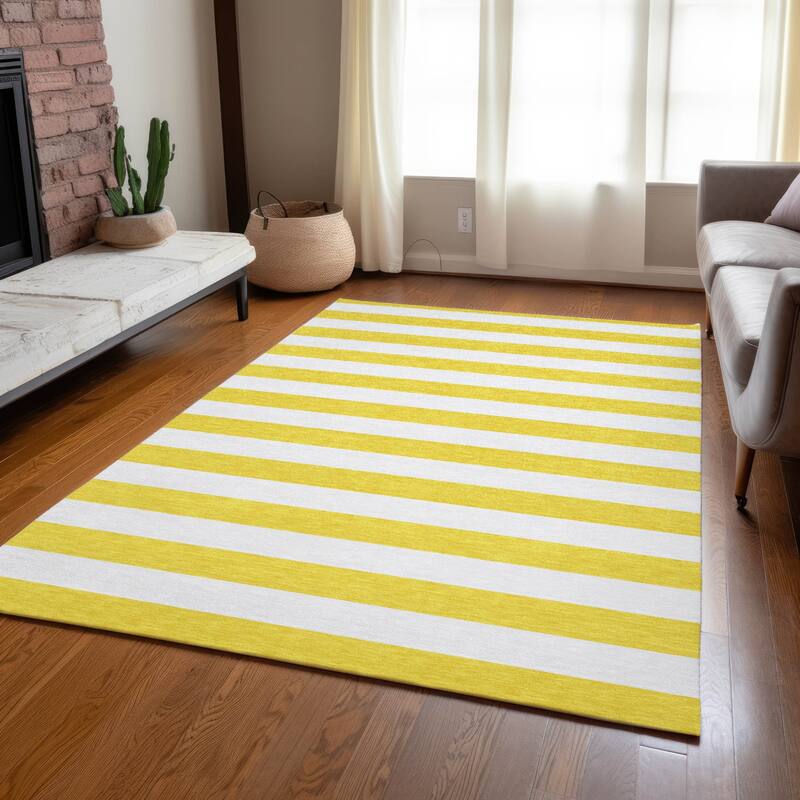 Befi Stripe Weather Resistant Versatile Elegance Outdoor Rug