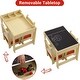 preview thumbnail 2 of 6, Kids Activity Table Set, Kids Table and Chair