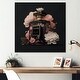 preview thumbnail 1 of 5, Designart 'Elegant Floral Perfume Bottle II' Fashion Perfume Canvas Wall Art