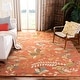 preview thumbnail 7 of 66, SAFAVIEH Handmade Blossom Delina Modern Floral Wool Rug 5' x 7'6" - Rust/Multi - Rectangle