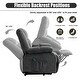 preview thumbnail 5 of 20, Super Soft And Large Power Lift Recliner Chair with Massage and Heat for Elderly