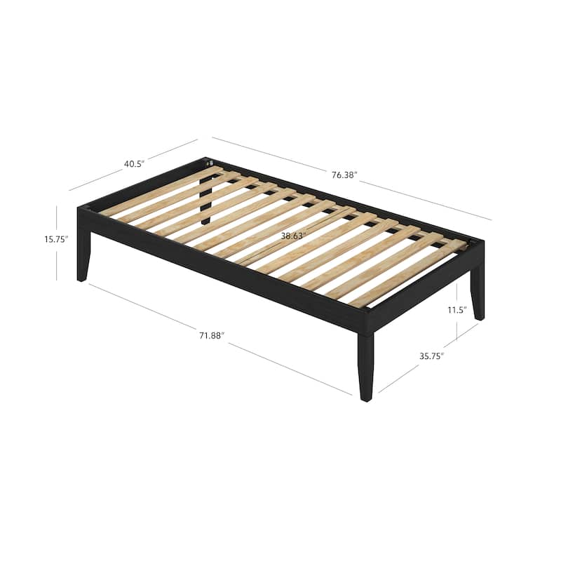 Purcell Solid Wood Platform Bed Frame