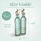 preview thumbnail 181 of 196, COOK WITH COLOR Glass Olive Oil Bottle Dispenser - 2 Pack- 17oz Oil and Vinegar Carafe Decanter