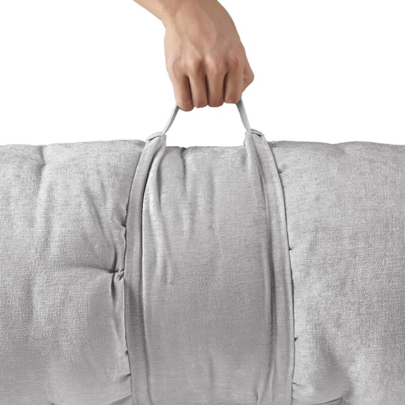 Intelligent Designs Arwen Poly Chenille Lounge Floor Pillow