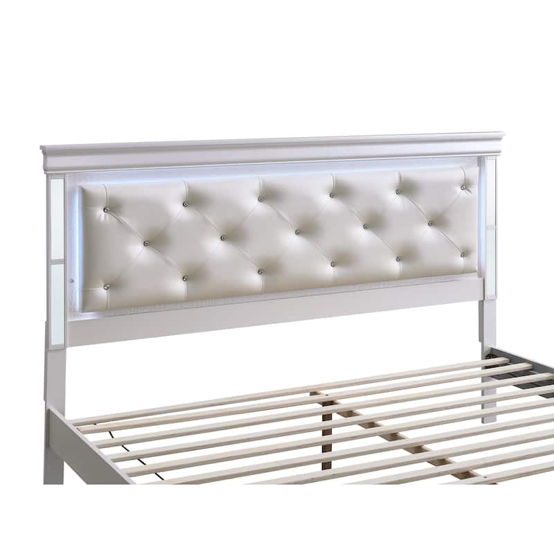 Glory Furniture Naples G6735B-KSB King Bed Pearl