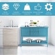 preview thumbnail 20 of 45, Costway Sideboard Buffet Table Wooden Console Table w/ Drawers &