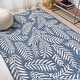 preview thumbnail 60 of 211, JONATHAN Y Galon Palm Frond Indoor/Outdoor Area Rug