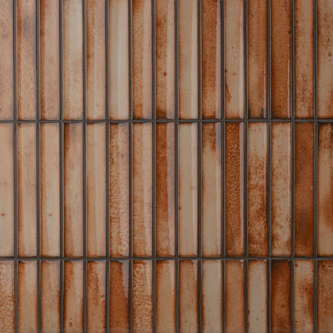 Sakura Fluted 4.5" x 9" Porcelain Wall Tile