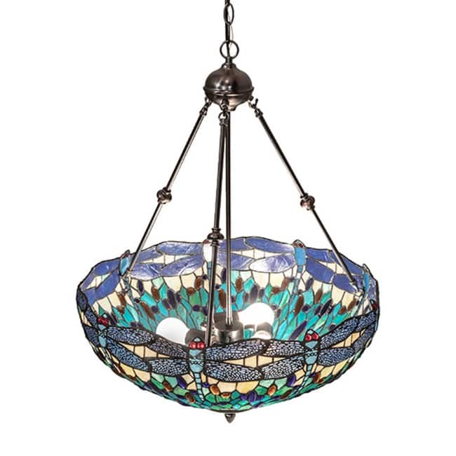 Meyda Tiffany 248582 3 Light 22" Wide Pendant