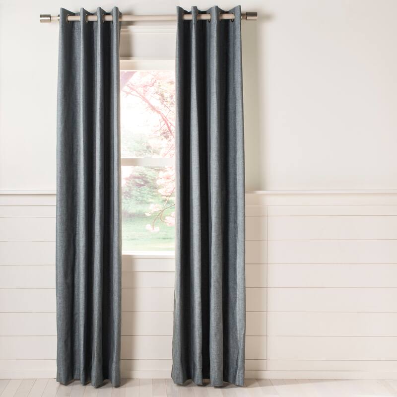 SAFAVIEH Hakiema 84 Inch Single Curtain Panel - 84" L x 52" W - 52Wx84L