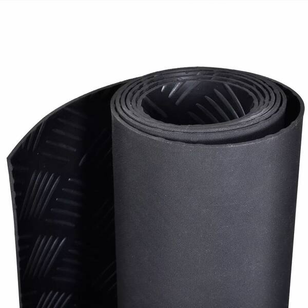 Shop Vidaxl Rubber Floor Mat Anti Slip 7 X 3 Checker Plate