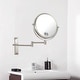 preview thumbnail 17 of 20, 8 inch Double-Sided Framed Wall Mounted Magnifying Bathroom Mirror