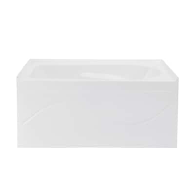Swiss Madison SM-AB520 Ivy 54" Three Wall Alcove Acrylic Soaking Tub