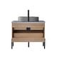 preview thumbnail 72 of 79, Trento Bath Vanity with Sintered Stone Top with Concrete Sink (O)