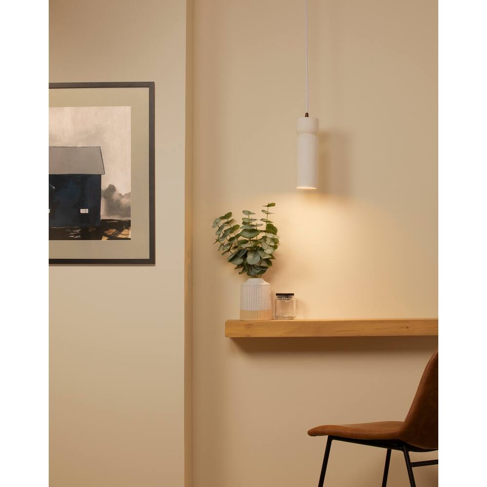 Justice Design Group Ceramic Tall Hourglass Pendant