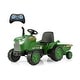preview thumbnail 20 of 26, 12V Kids Ride On Tractor with Trailer and Remote Control - 49” x 23” x 24” (L x W x H)