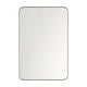 preview thumbnail 12 of 123, TEHOME Kengston Modern & Contemporary Rectangular Bathroom Vanity Mirror 20'' x 30'' - Antique Gold