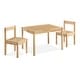 preview thumbnail 14 of 14, Olive & Opie Della 3-Piece Solid Wood Kids Table & Chair Set