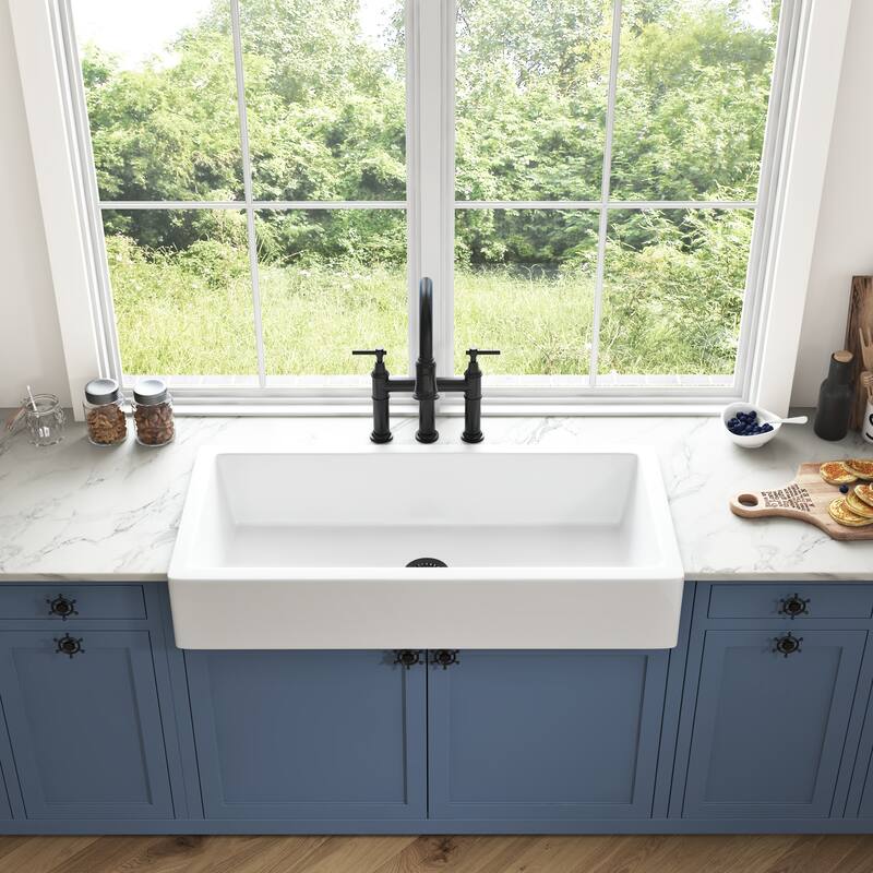 Undermount Farmhouse Kitchen Sink Single Farm Sink