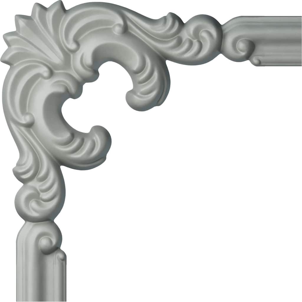 10"W x 10"H x 1 1/8"P Seville Panel Moulding Corner (matches moulding PML01X00SE)