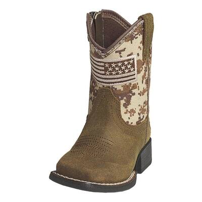 Ariat Western Boots Boys Dallas Digital Camo Medium Brown A441000644