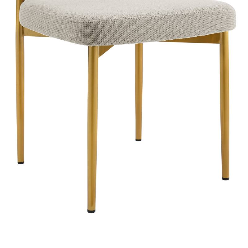 Shannon Upholstered Curved Back Barrel Kitchen Dining Chairs - Set of 2