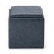 preview thumbnail 7 of 83, WYNDENHALL Townsend 17 inch Wide Contemporary Square Storage Ottoman