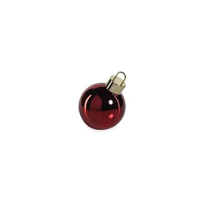 LED 6" Glass Tabletop Ball Ornaments, Set of 2