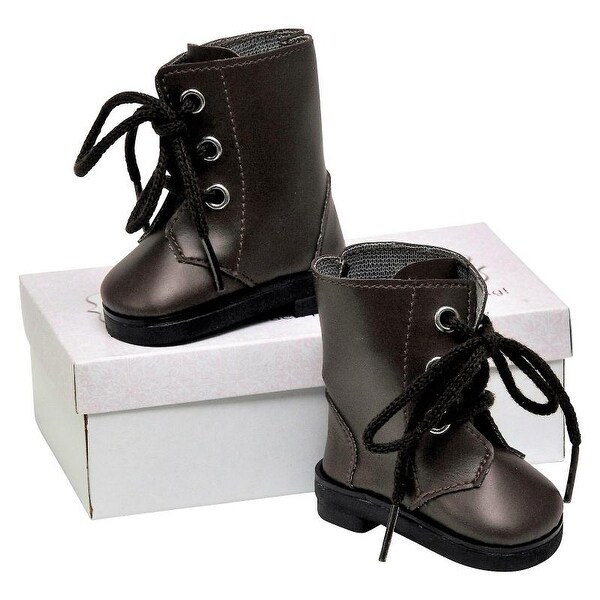 BOOTS BROWN FOR 18 in AMERICAN GIRL DOLL SHOES CLOTHES ACCESSORIES